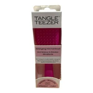 Tangle Teezer in Hot Pink Detangling Mini Hairbrush